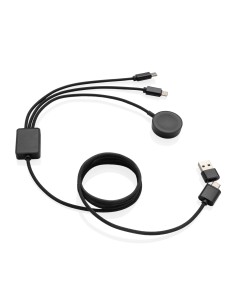 Cavo di ricarica Terra 6-in-1 in rPET RCS carica orologio
